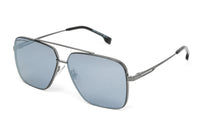 Thumbnail for Boss by BOSS Men's Sunglasses Square Browline Grey 1325/S KJ1 T4 62