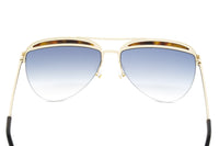 Thumbnail for Marc Jacobs Women's Pilot Sunglasses Gold Gradient Blue MARC 268/S 086 Havana