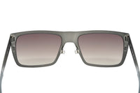 Thumbnail for Marc Jacobs Men's Rectangular Sunglasses Flat Top Grey MARC 55/S R80/HA