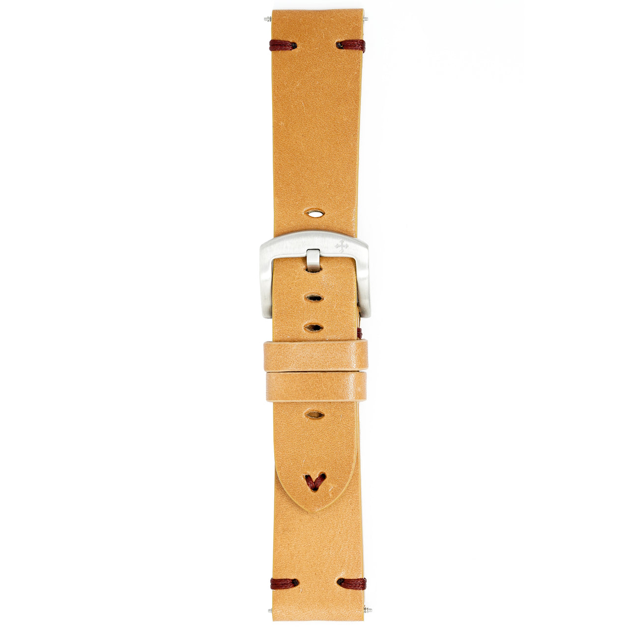 Meccaniche Veneziane Watch Nereide Tan Red Leather Strap