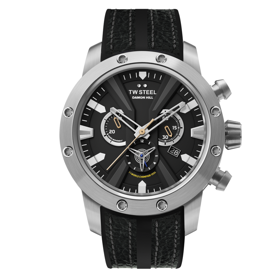 TW Steel Watch Grand Tech Chronograph Damon Hill Limited 