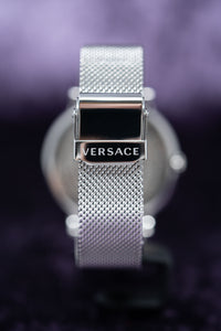 Thumbnail for Versace Ladies Watch V-Circle 38mm Silver VE8100519