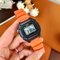 Thumbnail for Casio Watch Chronograph Digital Orange W-218H-4B2VDF