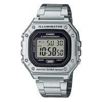 Thumbnail for Casio Watch Chronograph Digital Silver W-218HD-1AVDF