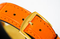 Thumbnail for Gucci Watch Grip 35mm Gold PVD Orange Alligator