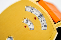 Thumbnail for Gucci Watch Grip 35mm Gold PVD Orange Alligator