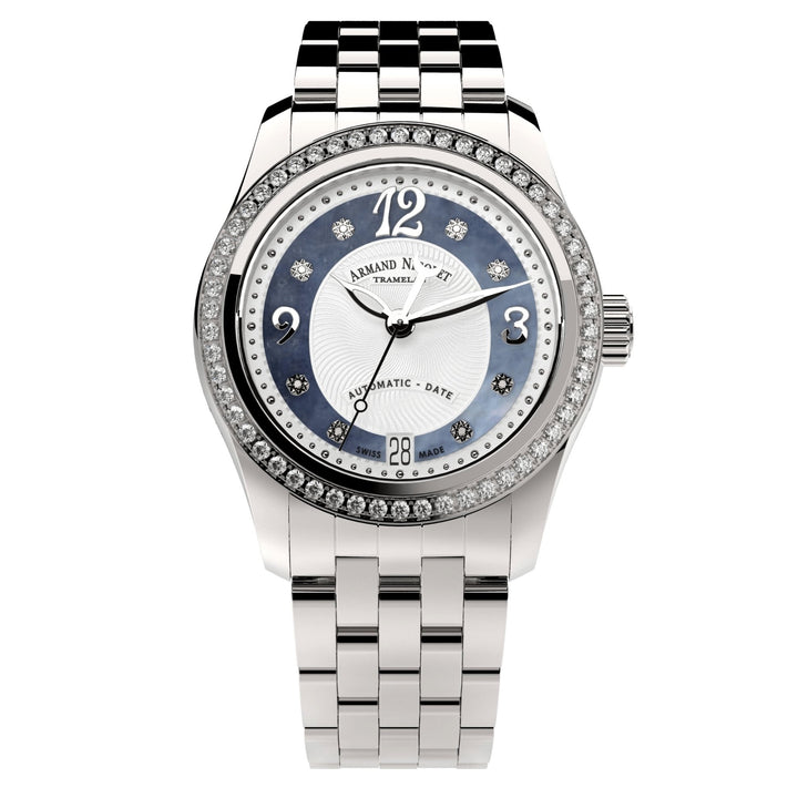 Sold at Auction: Vintage Charles Nicolet Tramelan Men's Black Dial  Wristwatch