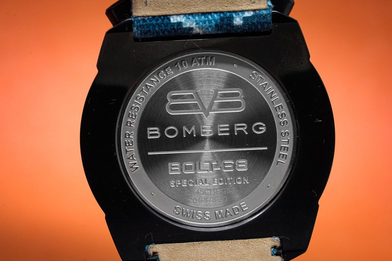 Bomberg BOLT-68 Chronograph Blue Camo - Watches & Crystals