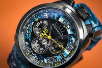 Thumbnail for Bomberg BOLT-68 Chronograph Blue Camo - Watches & Crystals