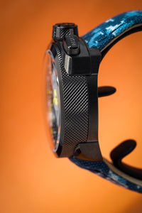 Thumbnail for Bomberg BOLT-68 Chronograph Blue Camo - Watches & Crystals