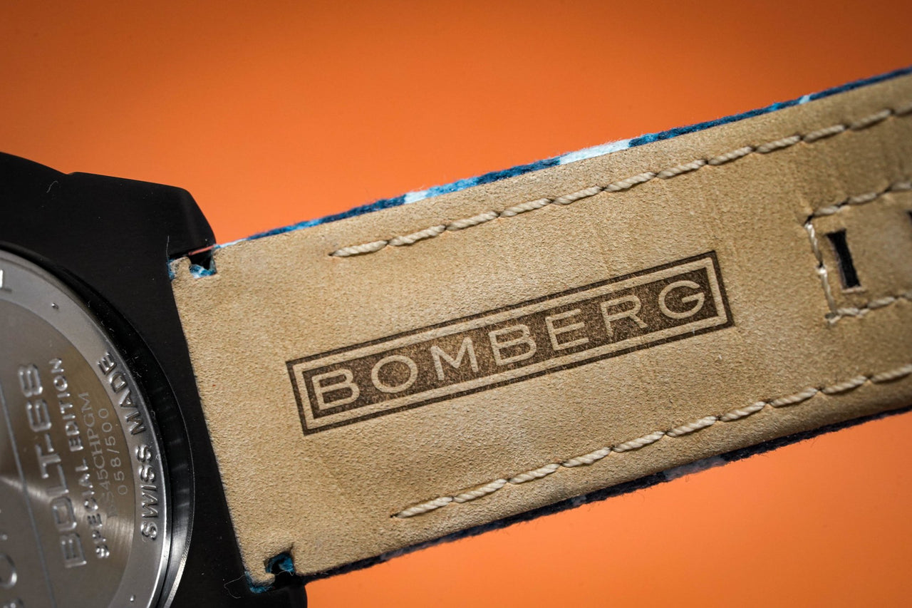 Bomberg BOLT-68 Chronograph Blue Camo - Watches & Crystals