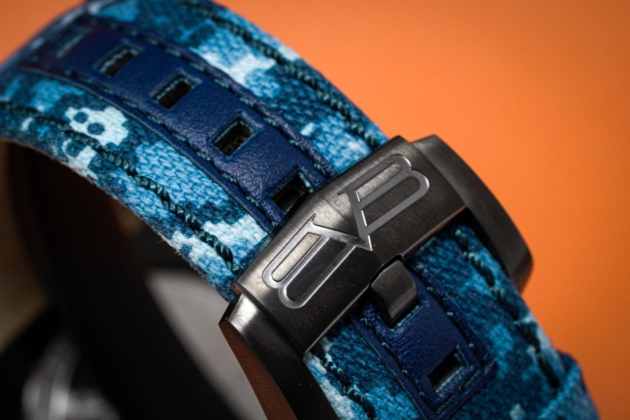 Bomberg BOLT-68 Chronograph Blue Camo - Watches & Crystals