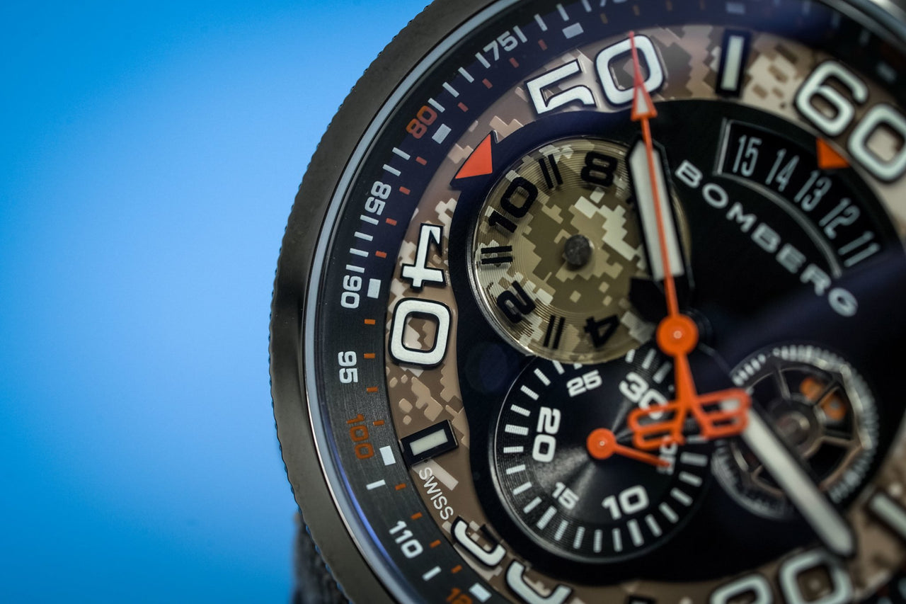 Bomberg BOLT-68 Chronograph Desert Camo - Watches & Crystals