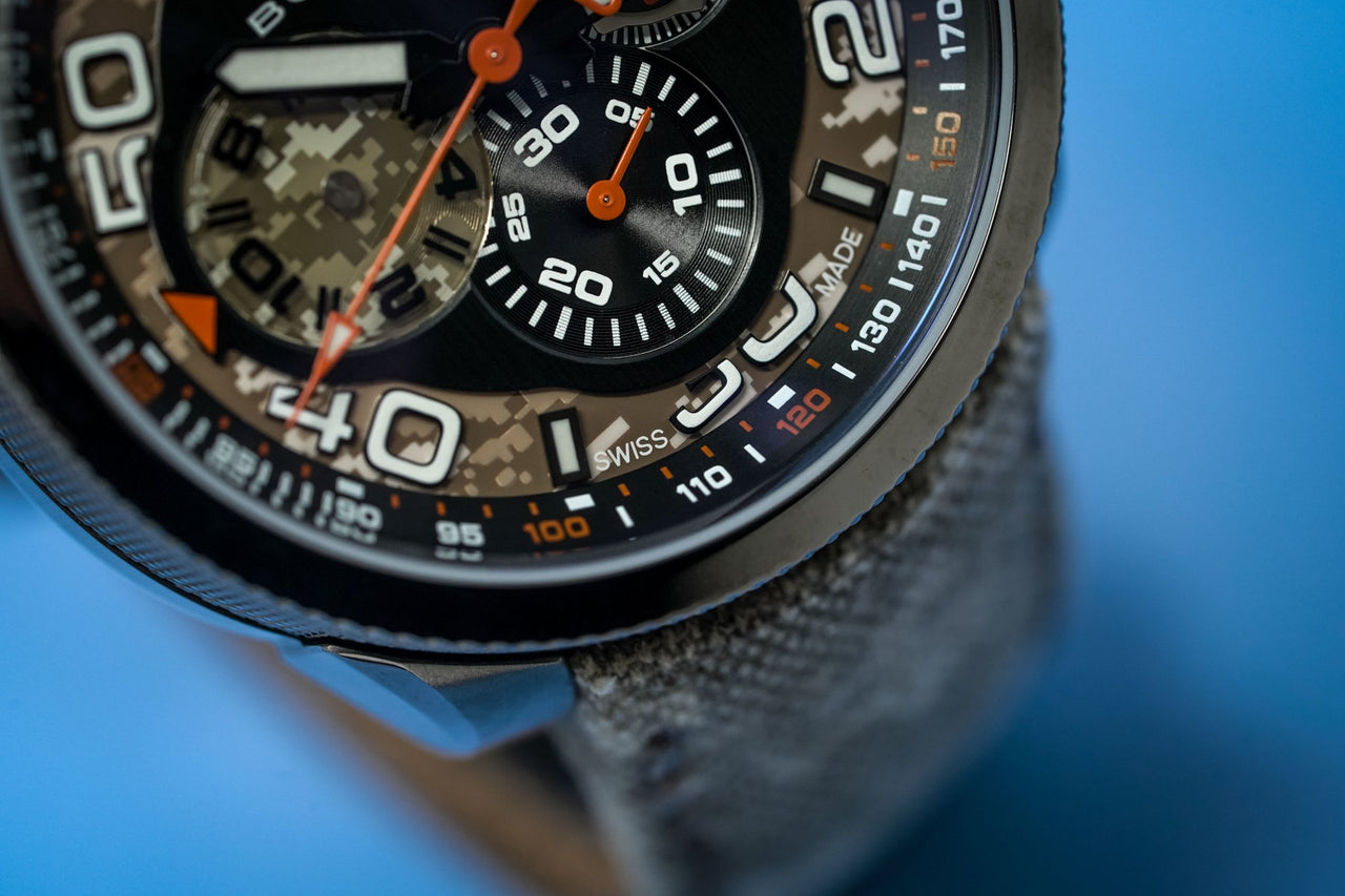 Bomberg BOLT-68 Chronograph Desert Camo - Watches & Crystals