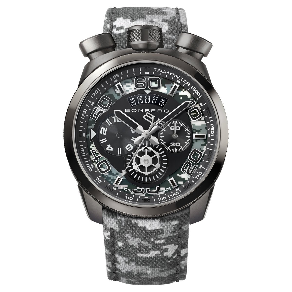 Bomberg BOLT-68 Chronograph Winter Camo - Watches & Crystals