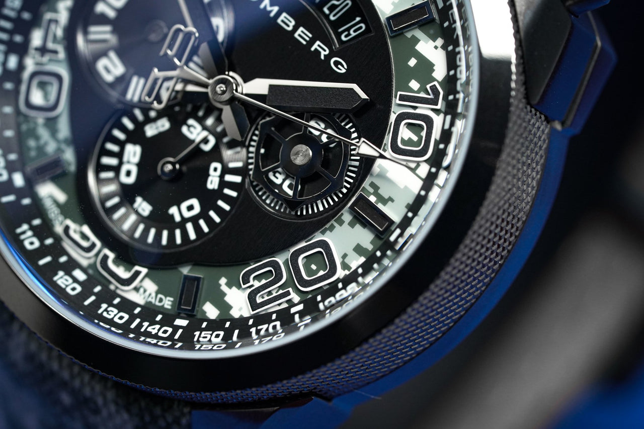 Bomberg BOLT-68 Chronograph Winter Camo - Watches & Crystals