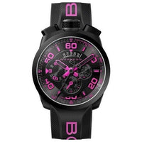 Thumbnail for Bomberg Men's Chronograph Watch BOLT-68 Black PVD Pink BS45CHPBA.031.3 - Watches & Crystals