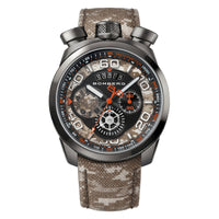 Thumbnail for Bomberg Men's Chronograph Watch BOLT-68 Desert Camo Limited Edition BS45CHPGM.018.3 - Watches & Crystals