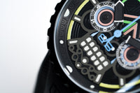 Thumbnail for Bomberg Men's Chronograph Watch BOLT-68 Maya Special Edition BS45CHPBA.MAYA-2.3 - Watches & Crystals