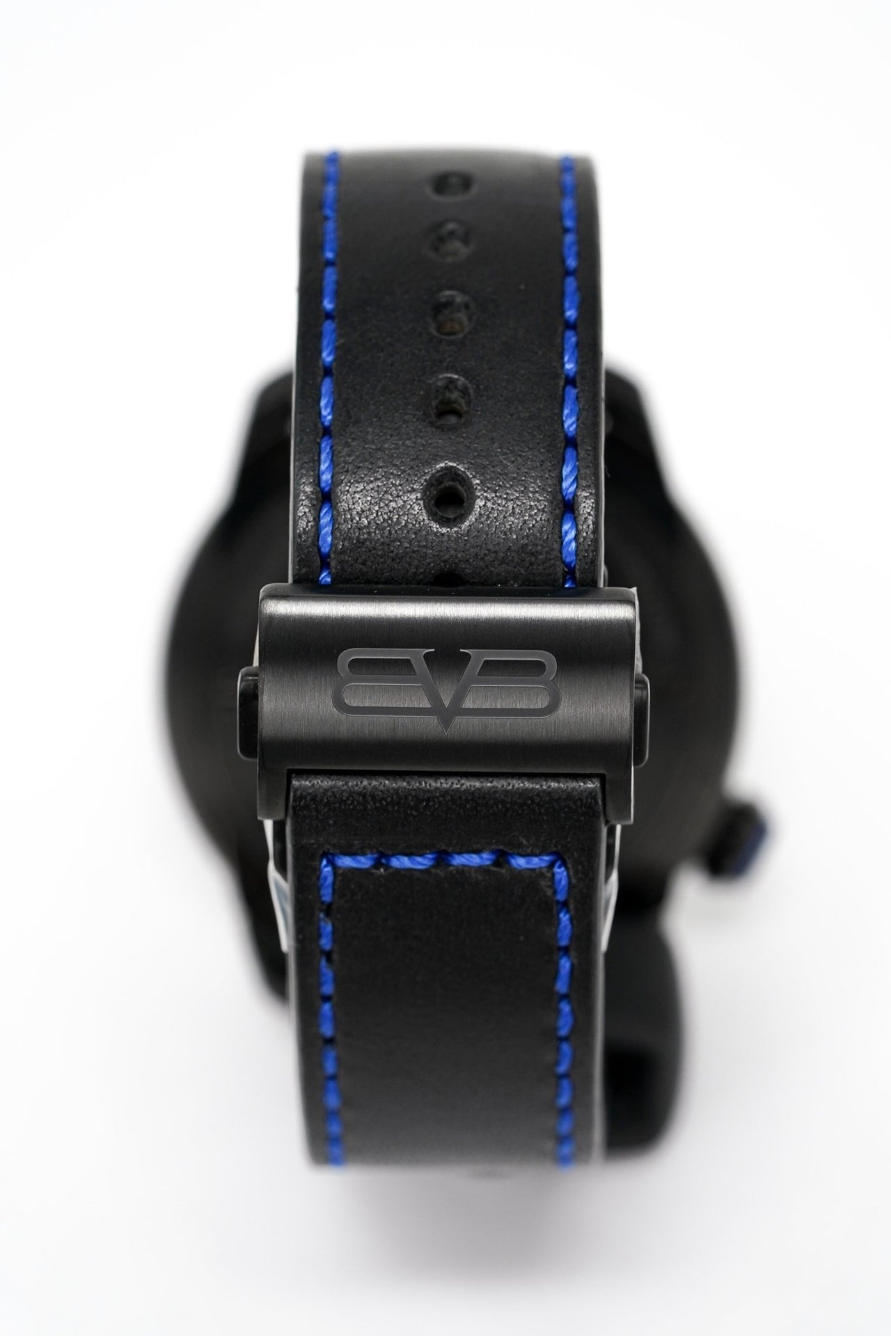 Bomberg Men's Watch BB-01 Black PVD Blue Skull CT43APBA.23-2.11 - Watches & Crystals