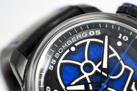 Thumbnail for Bomberg Men's Watch BB-01 Black PVD Blue Skull CT43APBA.23-2.11 - Watches & Crystals