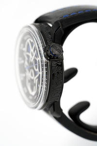 Thumbnail for Bomberg Men's Watch BB-01 Black PVD Blue Skull CT43APBA.23-2.11 - Watches & Crystals