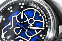 Thumbnail for Bomberg Men's Watch BB-01 Black PVD Blue Skull CT43APBA.23-2.11 - Watches & Crystals