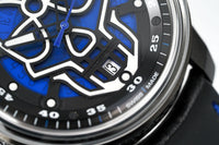 Thumbnail for Bomberg Men's Watch BB-01 Black PVD Blue Skull CT43APBA.23-2.11 - Watches & Crystals