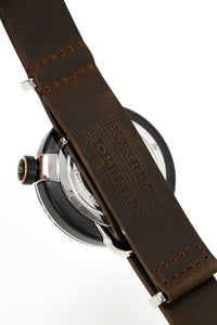 Thumbnail for Bomberg Men's Watch BB-01 Black PVD Brown CT43H3PBA.04-1.9 - Watches & Crystals