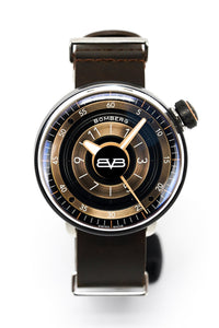 Thumbnail for Bomberg Men's Watch BB-01 Black PVD Brown CT43H3PBA.04-1.9 - Watches & Crystals