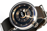 Thumbnail for Bomberg Men's Watch BB-01 Black PVD Brown CT43H3PBA.04-1.9 - Watches & Crystals