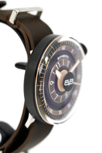 Thumbnail for Bomberg Men's Watch BB-01 Black PVD Brown CT43H3PBA.04-1.9 - Watches & Crystals