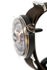 Thumbnail for Bomberg Men's Watch BB-01 Black PVD Brown CT43H3PBA.04-1.9 - Watches & Crystals