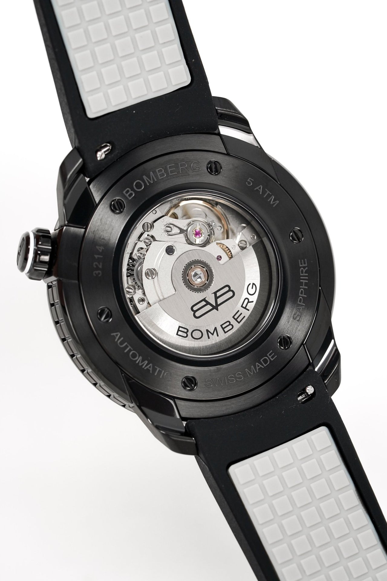 Bomberg Men's Watch BB-01 Black PVD CT43APBA.21-1.11 - Watches & Crystals