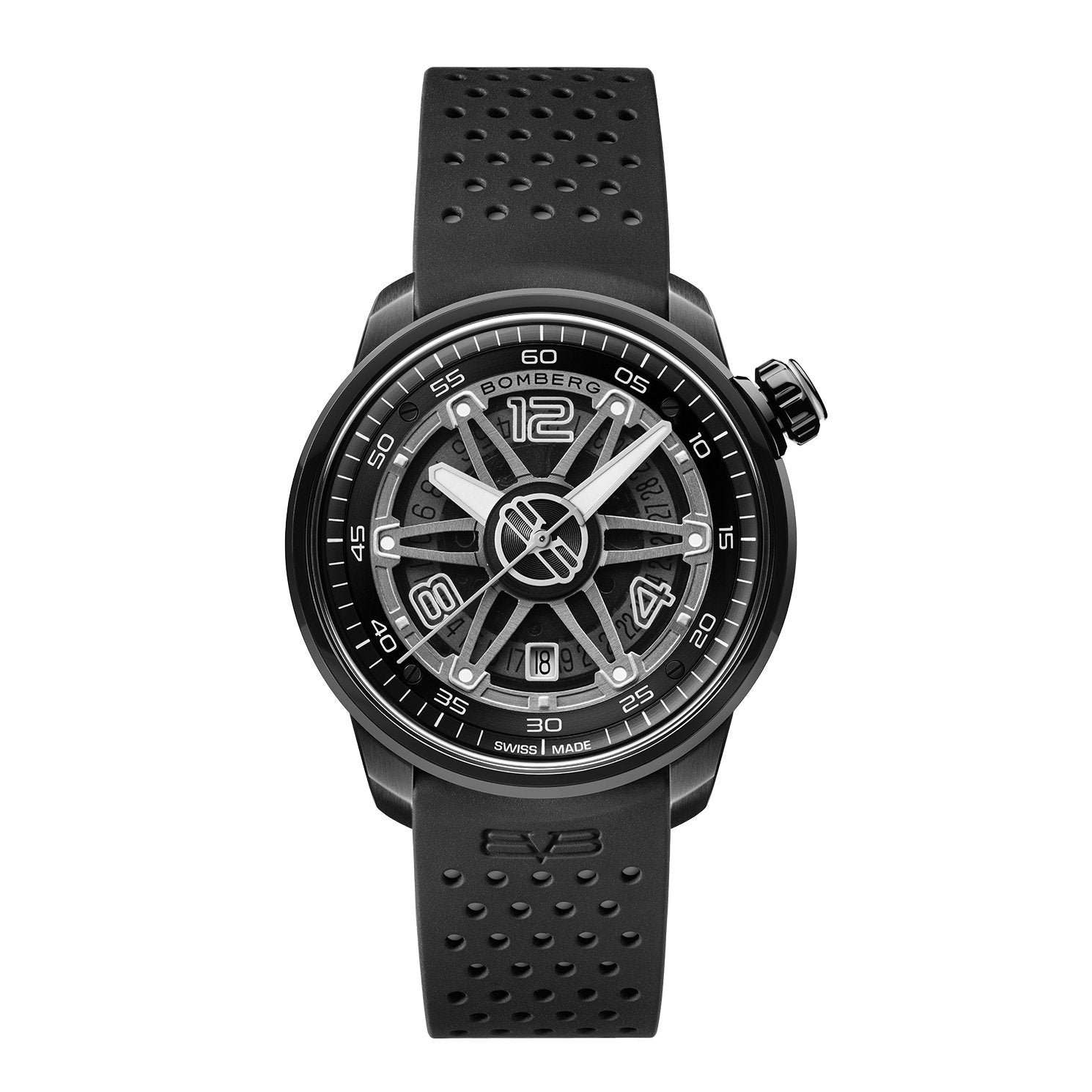 Bomberg Men's Watch BB-01 Black PVD CT43APBA.21-1.11 - Watches & Crystals