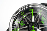 Thumbnail for Bomberg Men's Watch BB-01 Black PVD Green CT43APBA.21-2.11 - Watches & Crystals