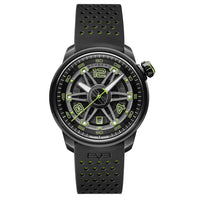 Thumbnail for Bomberg Men's Watch BB-01 Black PVD Green CT43APBA.21-2.11 - Watches & Crystals