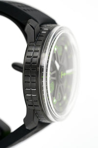 Thumbnail for Bomberg Men's Watch BB-01 Black PVD Green CT43APBA.21-2.11 - Watches & Crystals