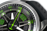 Thumbnail for Bomberg Men's Watch BB-01 Black PVD Green CT43APBA.21-2.11 - Watches & Crystals