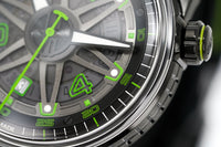 Thumbnail for Bomberg Men's Watch BB-01 Black PVD Green CT43APBA.21-2.11 - Watches & Crystals