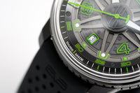 Thumbnail for Bomberg Men's Watch BB-01 Black PVD Green CT43APBA.21-2.11 - Watches & Crystals