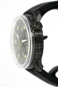 Thumbnail for Bomberg Men's Watch BB-01 Black PVD Green CT43APBA.21-2.11 - Watches & Crystals