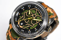 Thumbnail for Bomberg Men's Watch BB-01 Black PVD Limited Edition Military Skull CT43APBA.23-4.11 - Watches & Crystals