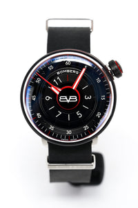 Thumbnail for Bomberg Men's Watch BB-01 Black PVD Red CT43H3PBA.01-1.9 - Watches & Crystals