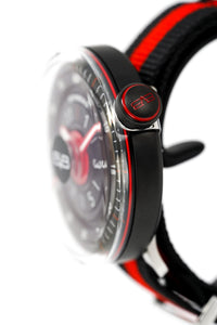 Thumbnail for Bomberg Men's Watch BB-01 Black PVD Red CT43H3PBA.01-2.9 - Watches & Crystals