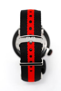 Thumbnail for Bomberg Men's Watch BB-01 Black PVD Red CT43H3PBA.01-2.9 - Watches & Crystals