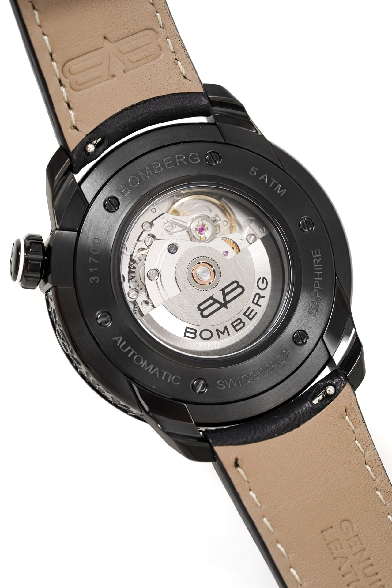 Bomberg Men's Watch BB-01 Black PVD Skull CT43APBA.23-3.11 - Watches & Crystals