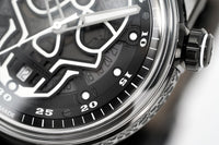 Thumbnail for Bomberg Men's Watch BB-01 Black PVD Skull CT43APBA.23-3.11 - Watches & Crystals