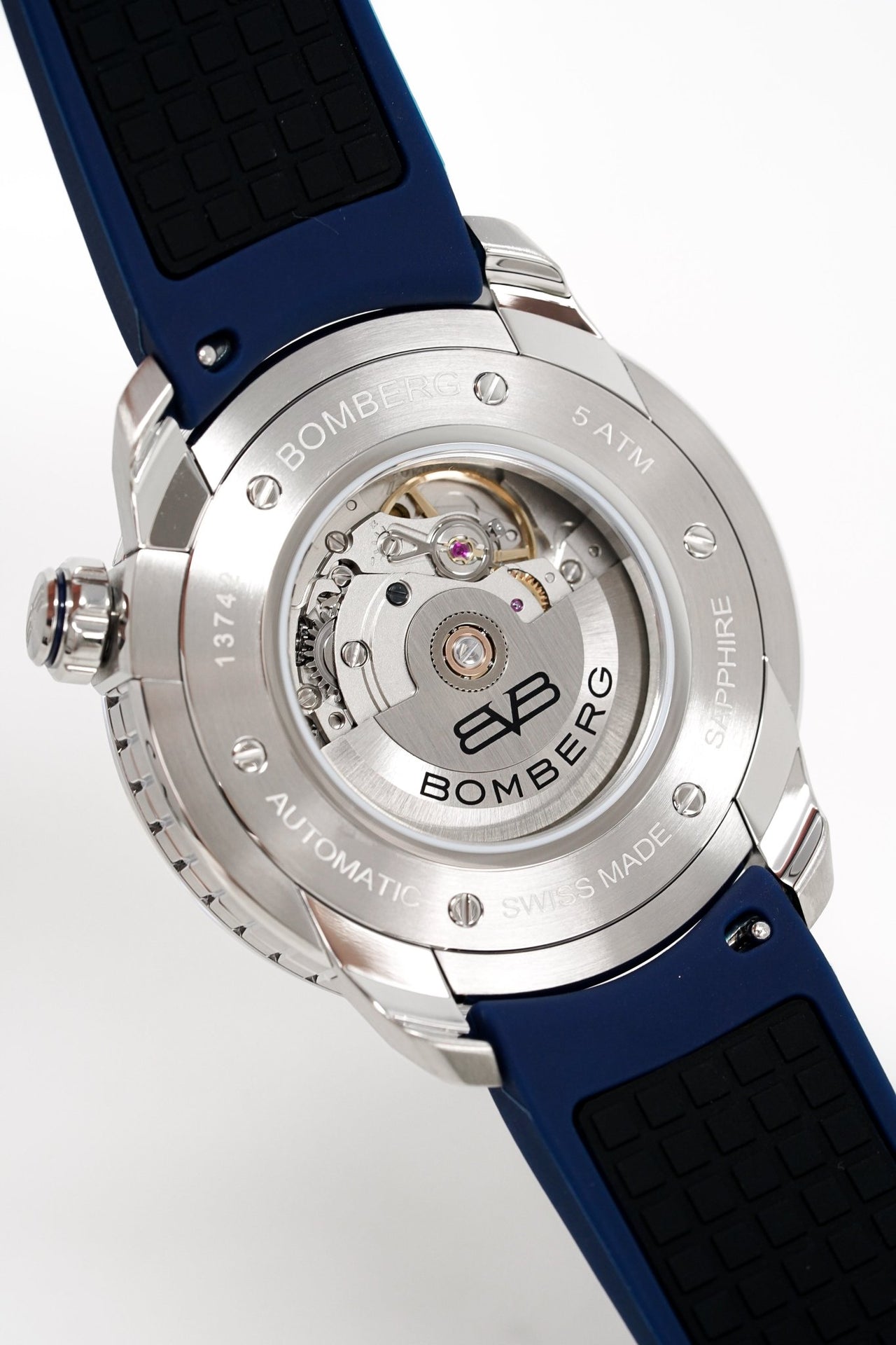 Bomberg Men's Watch BB-01 Stainless Steel Blue CT43ASS.22-2.11 - Watches & Crystals