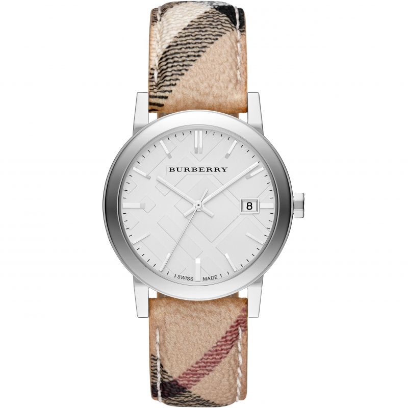 Women's Burberry Watch The City BU9118 Leather strap at 233,40 € ➤ ...